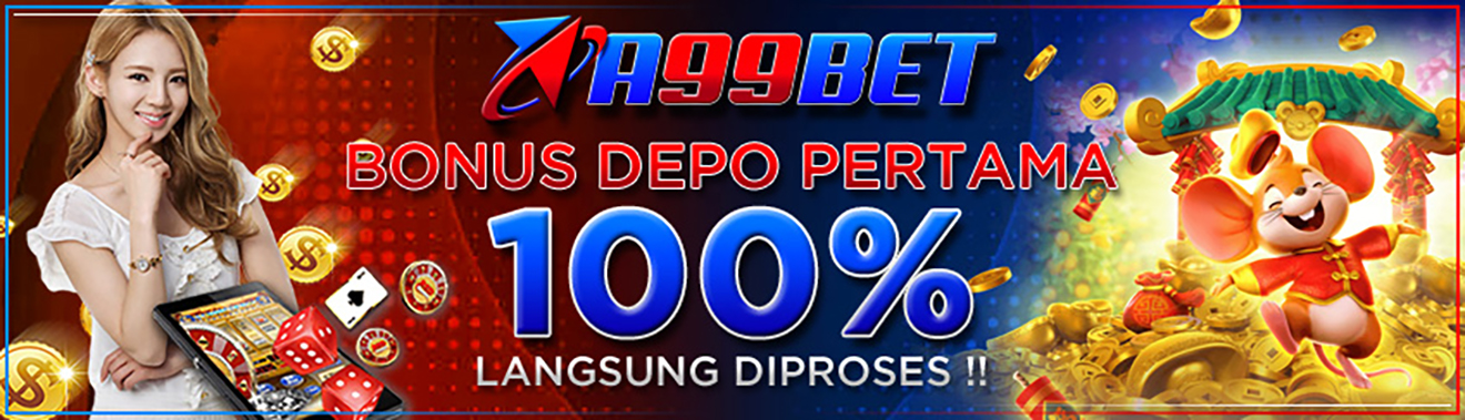 BONUS DEPOSIT PERTAMA 100%