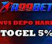 BONUS DEPO HARIAN TOGEL 5%