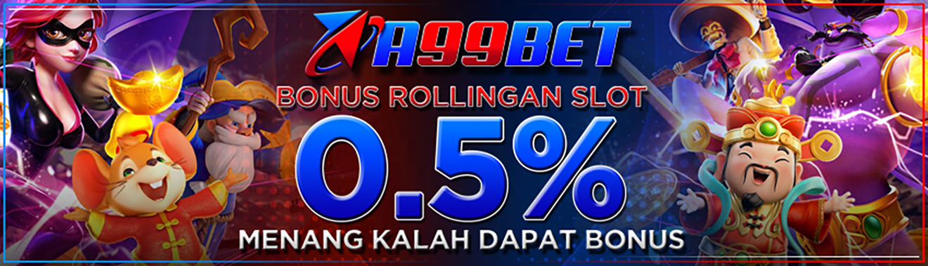 BONUS ROLLINGAN SLOT 0.50%